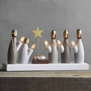 Svítidlo STAR TRADING multicolour dřevo/kov/plast