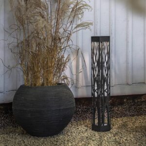 Svítidlo STAR TRADING černá kov/hliník