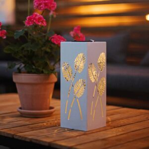 Svítidlo STAR TRADING bílá kov/nerezová ocel/plast