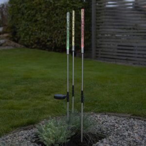 Svítidlo STAR TRADING stříbrná/transparentní/černá kov/nerezová ocel/plast