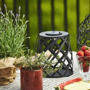 Svítidlo STAR TRADING černá kov/železo/plast