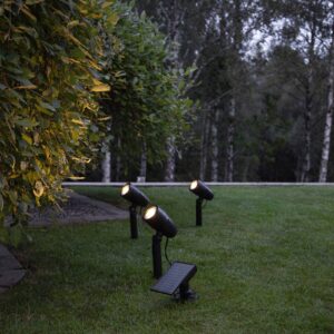 Svítidlo STAR TRADING černá plast