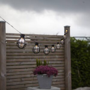 Svítidlo STAR TRADING černá/transparentní plast