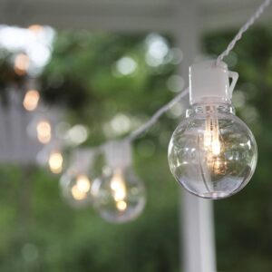 Svítidlo STAR TRADING bílá/průhledná plast