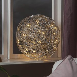 Svítidlo STAR TRADING stříbrná hliník