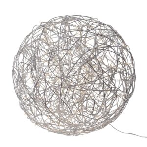 Svítidlo STAR TRADING stříbrná hliník