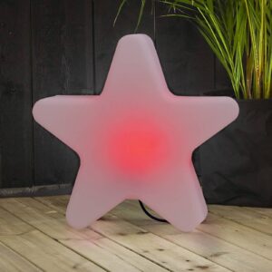 Svítidlo STAR TRADING červená polykarbonát