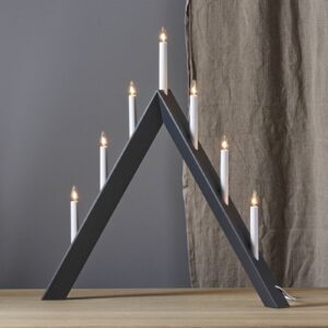 Svítidlo STAR TRADING černé dřevo