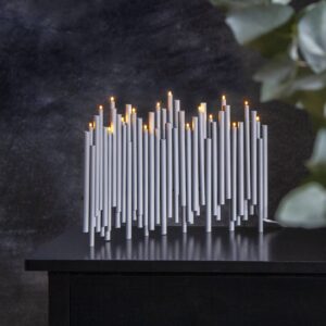 Svítidlo STAR TRADING šedá kov