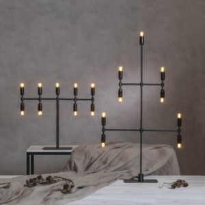 Svítidlo STAR TRADING černá ocel