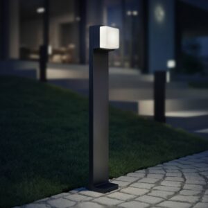 Svítidlo STEINEL antracitová/bílá opálová plast/hliník