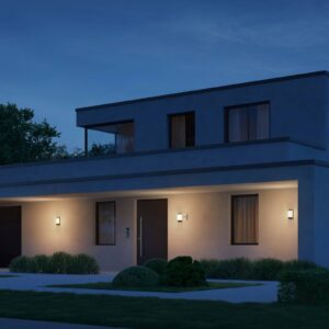 Svítidlo STEINEL antracit/bílá plast