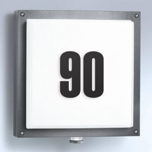 Svítidlo STEINEL opálová bílá/šedá plast/hliník