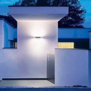 Svítidlo STEINEL antracit/opálová bílá hliník/plast