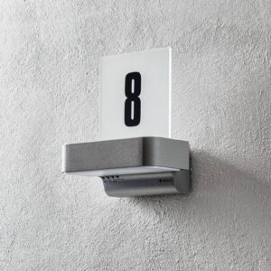 Svítidlo STEINEL stříbrná/matně bílá hliník/plast