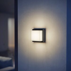 Svítidlo STEINEL antracit/bílá hliník/plast