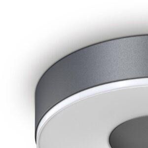 Svítidlo STEINEL antracitová/bílá opálová hliník/plast