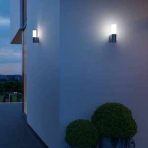 Svítidlo STEINEL antracitová/opálová hliník/sklo