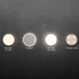 Svítidlo STEINEL bílá/opálová plast/polykarbonát