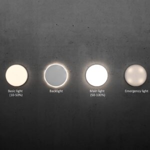 Svítidlo STEINEL bílá/opálová plast/polykarbonát