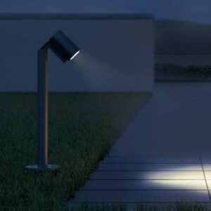 Svítidlo STEINEL antracit/průhledná hliník/plast