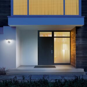 Svítidlo STEINEL antracit/bílá hliník/plast