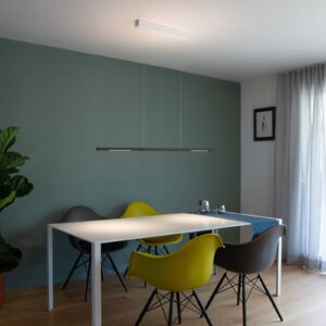 Svítidlo Sattler černá eloxovaná hliník