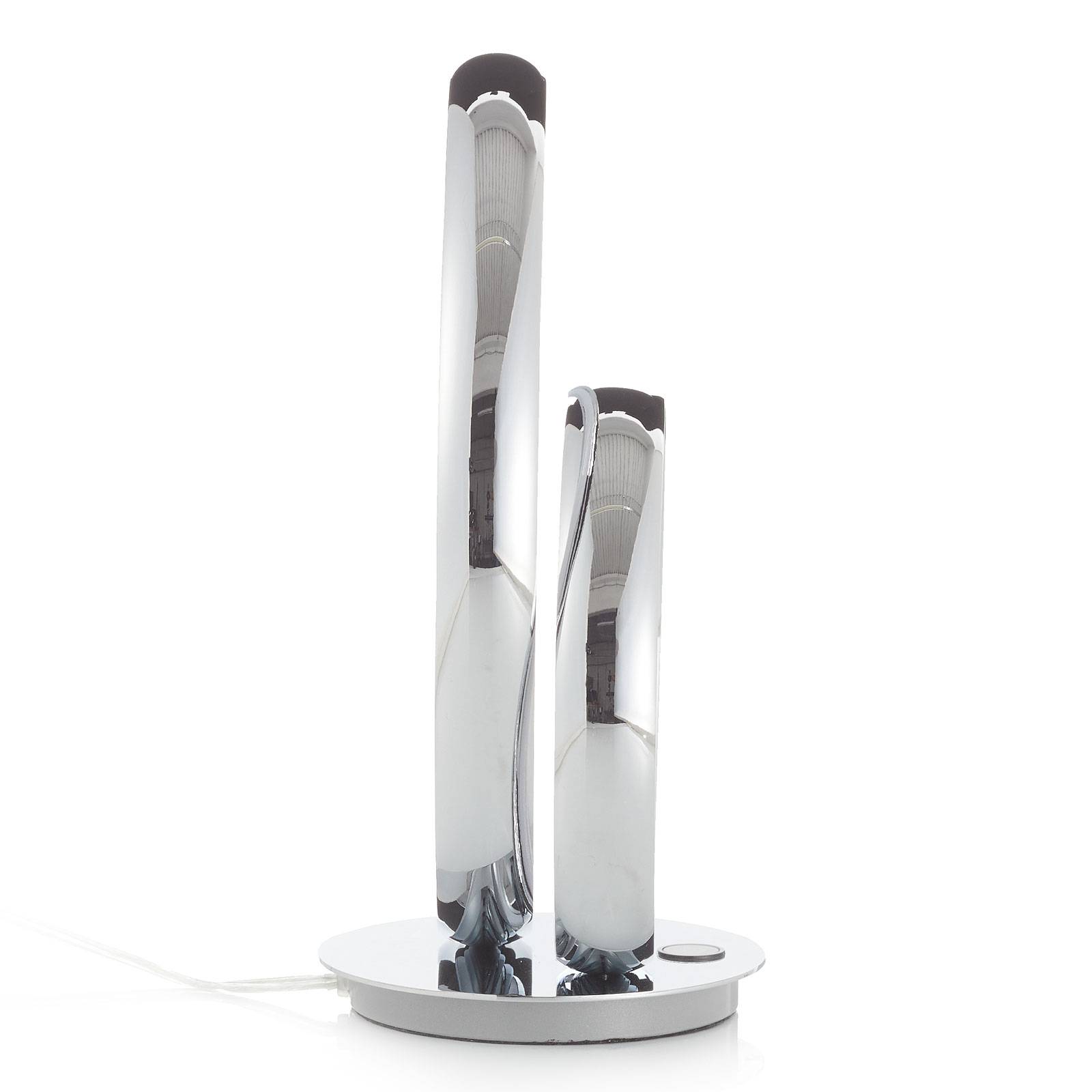 Schuller Valencia Stolní lampa LED Omega se 3stupňovým stmívačem, Obývací pokoj / jídelna, kov, hliník, silikon, 18W, Energetická třída: G, L: 30 cm, K: 32cm - Image 4