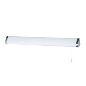 Svítidlo Searchlight bílá/chrom polykarbonát/kov