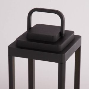 Svítidlo Searchlight černá hliník