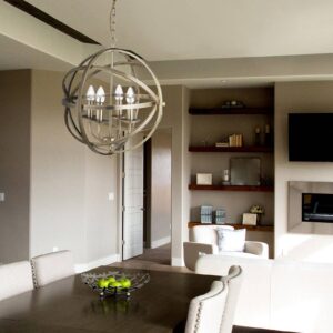 Svítidlo Searchlight starožitná mosaz ocel