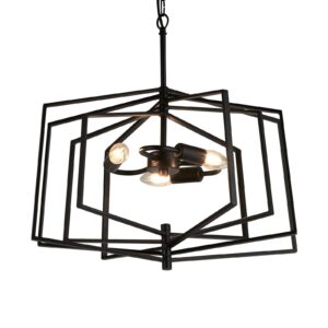 Svítidlo Searchlight černá matná kov