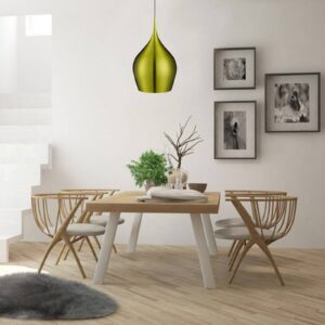 Svítidlo Searchlight zelená kov/hliník