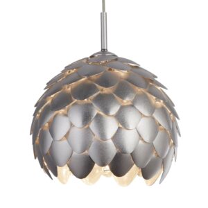 Svítidlo Searchlight stříbrná kov