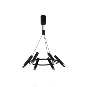 Svítidlo Searchlight černá ocel