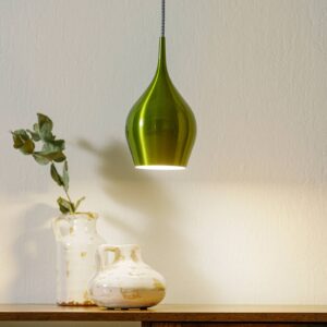 Svítidlo Searchlight zelená kov/hliník