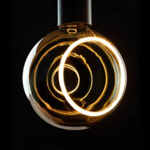 Svítidlo Segula kouřově šedá sklo/kov