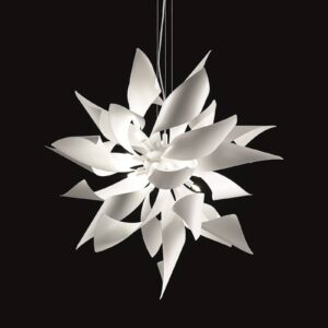 Svítidlo Selène bílé kov