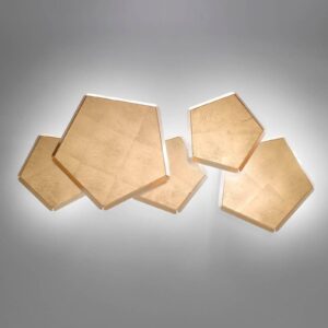 Svítidlo Selène zlatá kov/pozlátko