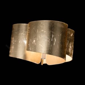 Svítidlo Selène zlatá kov/sklo