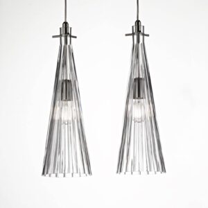 Svítidlo Selène průhledná sklo/kov