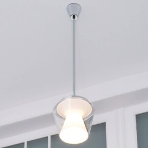 Svítidlo Serien Lighting hliník leskle eloxovaný/čirá/opálová hliník/sklo/akryl
