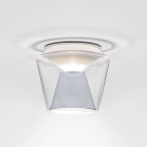 Svítidlo Serien Lighting transparentní/hliník leštěný/bílá sklo/hliník