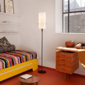 Svítidlo Serien Lighting černá/bílá hliník/chintz