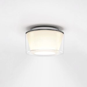 Svítidlo Serien Lighting hliník leštěný/čirá/opálová bílá hliník/akryl/polykarbonát