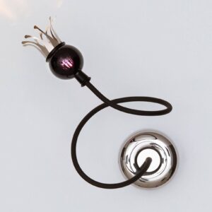 Svítidlo Serien Lighting černá/černofialová kov/bimetal/sklo