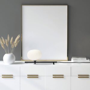 Svítidlo Sforzin černá/bílá kov/sklo