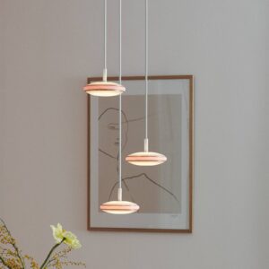 Svítidlo Shade Lights mosaz/bílá polykarbonát