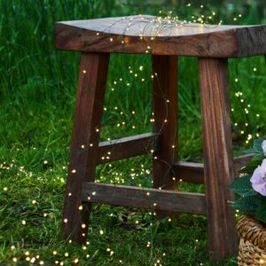 Svítidlo Sirius zelený měděný drát/plast