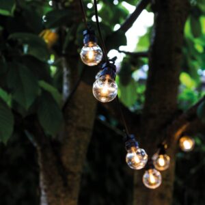 Svítidlo Sirius černá/čirá plast